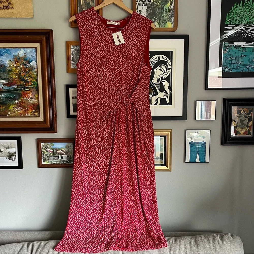 NWT Red Tank Maxi Dress from TJ Maxx